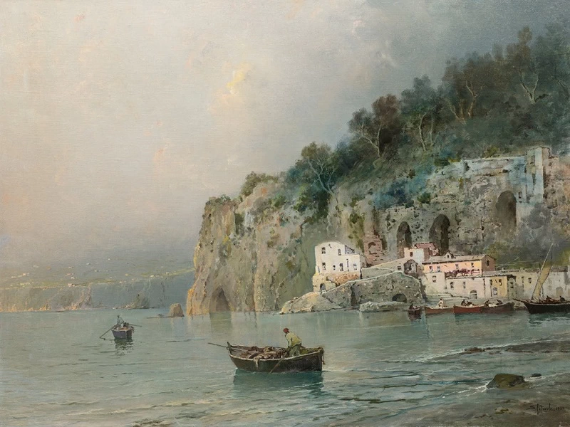 1857-Salvatore Petruolo - Costiera amalfitana